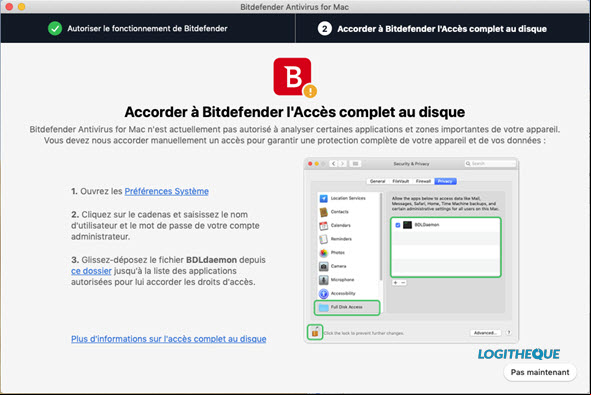 Bitdefender BL deamon