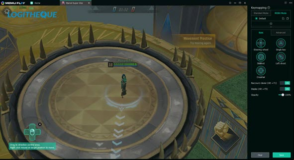 Marvel Super War controls